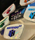 Nintendo 64 N64 Custom Console Logo Jewel Emblem Acrylic Holo - Choose 1