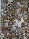 Vintage  the Eagle Flies Free  Lithograph Art Color Poster Gary Fussner 16x20 
