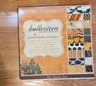Lot Of 3 Stacks Halloween Scrapbook Paper 12x12 Loose Stock   Holiday Stickers