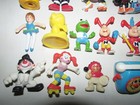Lot Of 32 Vintage Mixed Toys Figures Cereal Premiums Fast Food Pvc 80 s 90 s