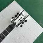 Custom Syn Gates Electric Guitar White Tremolo Bridge Rounded Fret Edget