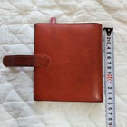 Montblanc System Notebook Cover Brown Leather 6 Holes No Box Used 