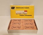 Vintage Eberhard Faber Erasers No  101 Pink Pearl Lot Of 12 Nos In Original Box