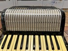 Silvertone Accordion Vintage With Hard Case  has Damage And Wear  As Is