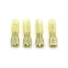 25 100 Pcs 12-10 Gauge Heat Shrink Wire Connectors Spade Female Crimp Terminals