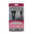 3ft Usb 3 0   Usb-c To Rs232 Serial Cable Adapter Db9 Male Ftdi Chipset Type-c