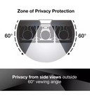 3m Black Privacy Filter For 23  Widescreen Monitor   pf230w9b 