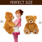 Teddy Bear Stuffed Animal 20 Inch Soft Plush Toy Gifts For Kids Valentine s Day