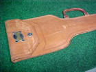 Vintage Or Antique Soft Heavy Leather Saber Or Sabre  Sword Carry Or Travel Case