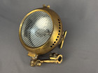Rare Pair Of Antique Phares Union Paris Brass-era Carbide Auto Headlamps C  1905