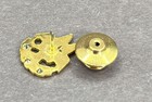 Vintage American Airlines 30 Years Service Gold Tone Pin 3 Diamonds 5 8 