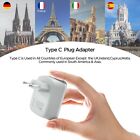 European Plug Travel Adapter With 2usb  Power Plug Charger For Us To  Europe