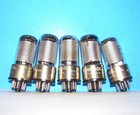 6sk7gt Tung-sol Radio Audio Amplifier Vintage Vacuum Tubes 5 Valves Tested 6sk7