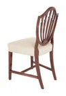 Set Hepplewhite Dining Chairs Mahogany 1880