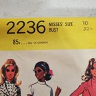 Mccalls Pattern 2236 Dress Jacket Long Lined Coat Easy Misses 10 Cut Vtg 1965