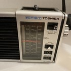 Vintage Toshiba Solid State Radio Ic-700 Fm sw mw 3 Band Working - No Cord-read