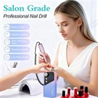 Electric Nail Drill File 45000rpm Professional Rechargeable Cordless For