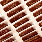 Leather Brown Bible Tabs For Men And Women gold Bible Book Tabs large P