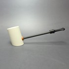 Mbsd Meerschaum Deluxe Smooth Poker Block Meerschaum Pipe  New