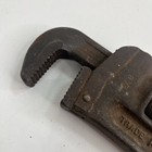 Vintage Ridgid 18  Pipe Wrench Heavy Duty Steel Made In Usa