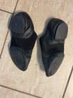 Women   s Size 8 Black Leather Capezio Jazz Shoes Used Good Condition