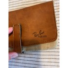 Vintage Ray-ban Bausch   Lomb Era Leather Sunglasses Case Brown Soft Pouch