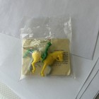 1950s Vintage Plastic Puzzle Cowboy horse With Instructions Key Chain