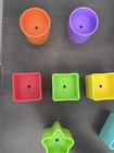 Fisher Price Baby   s First Block Shape Sorting - 9 Blocks Blocks Only