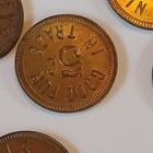Dempsey s Cigar Stand  good For 5   In Trade  Copper Trade Token Lot