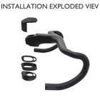 Carbon Aero Rsl Road Bike Integrated Drop Bar  Spacer  Lane Grip Stem Angle -7  