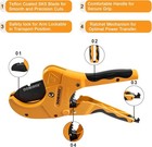Dominox Pvc Pipe Cutter  Ratchet Pvc Cutting Tool  Cuts Up To 2-1 2  Pipe