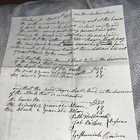 1815 Judgment Document In Favor Of Jacob Bump  Ma Militia In French   Indian War