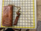 Rare 70s Vintage Harley Davidson Leather Wallet W  Chain very Gently Used