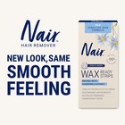 Sensitive Hair Remover Wax Strips For Legs And Body 40 Count