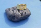 1 8ct Vvs1 Round Cut Lab-created Diamond Men s Anniversary Gift 14k Gold Fn Ring