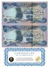 Iraq 5 000 Dinars Banknote  2023  Unc Qty 2  10 000 Iqd Total  W  Coa Usa New