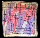 Vintage Scarf Lot 6 Scarves Vera Glentex Cacharel Honey Silk 1960s 1970s Japan