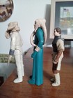 Vintage Star Wars Lot Of 3   1983 Squid Head  Bib Fortuna   Leia Boushh Figures 