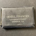 The Hotel Francis Monroe  La C1940 s-50 s Us Hotel Mini Soap Bar   1 