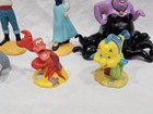 Disney Store Little Mermaid Pvc Figure Play Set Of 9 Ariel Eric Ursulaflounder