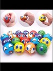 Assorted Emoji Smiley Stress Balls     6 Random   Soft Sponge Squeeze Fidget Toys