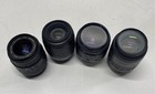 Lot Of 4 Assorted Mount Af Camera Lenses