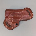 Desantis 067 E1 Leather Belt Holster Brown Sob Right Hand Made In Usa Glock 27