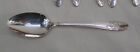6 Vintage Tudor Plate Oneida Community Silver Plated Teaspoons Spoons 