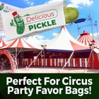Dill Pickle Bag Retro Food Wrappers For Concessions Stand By Avant Grub