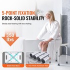 Shower Chair Seat 350lb Bath Stool Padded Height Adjustable Bathtub Seat Bench