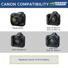 Wasabi Power Battery  2-pack  And Dual Charger For Canon Lp-e19
