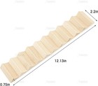 Sewroro Doll House Furnishings 1 12 Scale Dollhouse Stairs Miniature Stairs W   