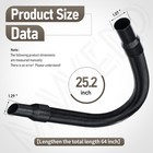 14-37-0160 Vac Hose Replace Older 0880-20 Compatible With 18v Black