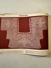 1910 J   P Coats Crochet Booklet Of Gown Yokes And Boudoir Caps
